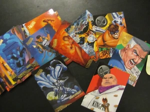 1995 Fleer Marvel Superhero Cards lot trading card Vision Team Ups Superheroes - Picture 1 of 12