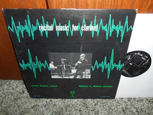 Recital Music For Clarinet William Willett Clarinet James Staples Mark LP - Picture 1 of 3