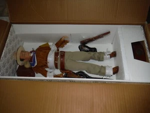 BRAND NEW RARE John Wayne Hondo Doll Talking Franklin Mint In Box RARE NIB - Picture 1 of 11