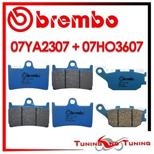 Pastiglie Freno BREMBO Anteriori CC + Post. CC Per YAMAHA YZF R6 600 2006>2008 - Imagen 1 de 1
