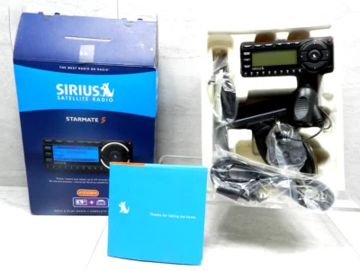 Receptor de radio satelital Sirius XM Starmate 5 y kit de vehículo ST5TK1 nuevo caja abierta Foto 1 de 4