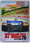1979 Monaco Grand Prix 2&quot; X 3&quot; Fridge / Locker Magnet. France Car Racing