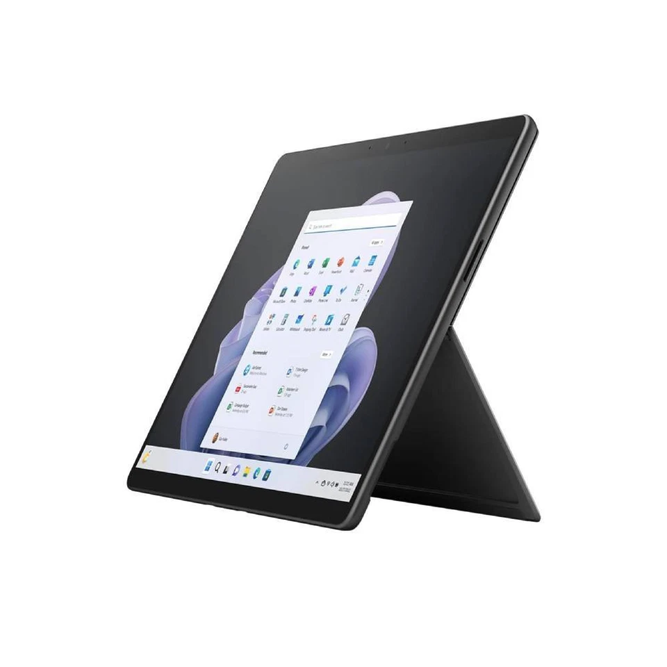 Microsoft Surface Pro 9 13" (512GB SSD, Intel Core i7-1255U, 3.50GHz, 16GB RAM) Notebook - Black (QIX-00020)