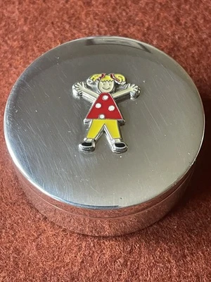 Olla de baratija de plata Asprey & Garrard HM Londres 1997 en caja original pesa 56,78 g Foto 1 de 4