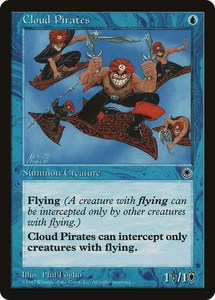 Cloud Pirates (Reminder Text) (MP) Portal POR Magic MTG - Picture 1 of 1