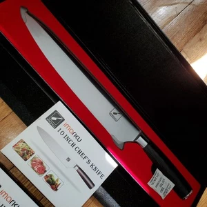 imarKU 10" Inch German Stainless Steel 4116 Chef's Knife Pro Kitchen - Picture 1 of 5