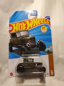 2025 Hot Wheels Ford Model A Custom 31 Green #140 Dirt Series 7/10 A1bx - Picture 1 of 10
