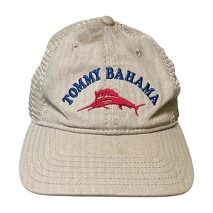 Tommy Bahama Mesh Hat Cool Operators Drink Recipe inside Beach Fishing Strapback - Picture 1 of 8