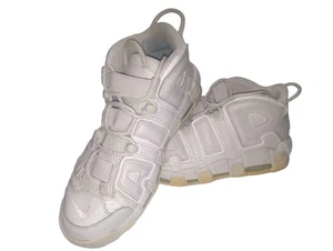 Scarpe Nike Air More Uptempo 96 da uomo taglia 8,5 921948-001 Light Bone White Pippen - Foto 1 di 13