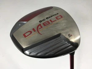 Callaway BIG BERTHA DIABLO Driver Neutral 2009 9° Stiff 44.5in Driver RH 318g - Picture 1 of 4