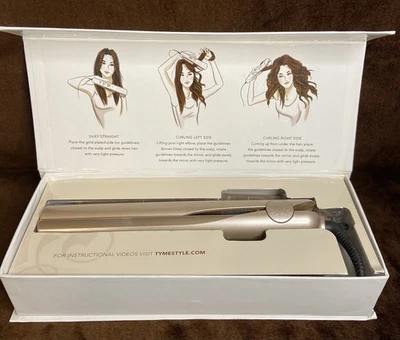 TYME Pro 2 In 1 Hair Straightener & Curler Foto 1 de 4