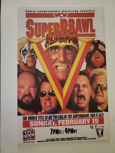 11x17 wcw pay per veiw poster signed autograph by brutus beefcake as the butcher - Picture 1 of 3