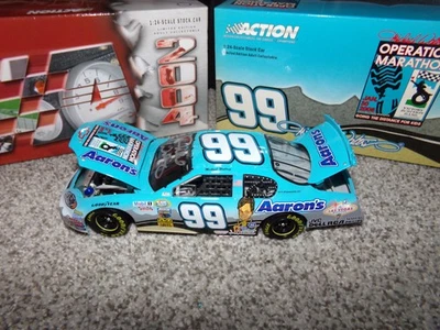 1/24 MICHAEL WALTRIP #99 AaRONS / операции марафон с автографом 2004 действие - Изображение 1 из 4