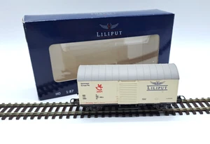 Liliput 1:87 H0 L222798 vagón de mercancías modelo de feria 2004 vagón privado de DB en embalaje original - Imagen 1 de 5