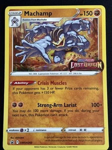 Machamp - (Prerelease) SWSH243 SWSH: Sword & Shield Promo Cards Holo - Bild 1 von 2