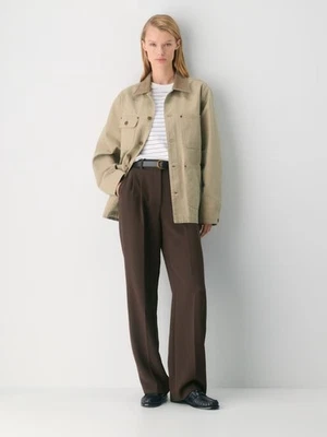 Nuevo con etiquetas Pantalón Aritzia The Effortless - Crepette Rich Mocha Marrón 8 Foto 1 de 4