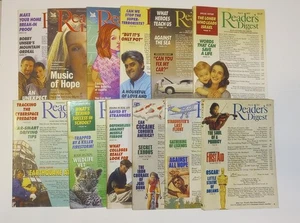Vintage Reader's Digest Magazine Lot of 12 Mixed Month's and Year's - Picture 1 of 8