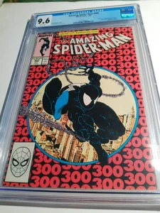 The Amazing Spiderman #300 CGC 9.6 NM+ 1st Appearance Venom White Marvel 1988 - Picture 1 of 7