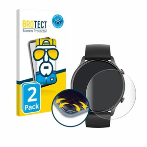 2x Full-Cover per Huami Amazfit GTR 2e Pellicola Trasparente Proteggi Schermo - Zdjęcie 1 z 8