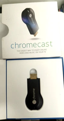 Google Chromecast HDMI Streaming Media Player with USB Cable - Black - Image 1 of 2