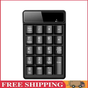 Tragbare USB-verkabelte numerische Tastatur mit 19 Tasten und Multimedia-Digital - Afbeelding 1 van 10