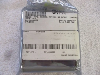 NEW FOXBORO FBM242 Channel Isolated Module P0916TA Rev 0H  #2 - Image 1 of 4