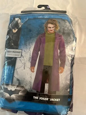 Fantasia Amscan The Dark Knight The Joker Jacket Adulto Padrão Novo na embalagem - Imagem 1 de 4