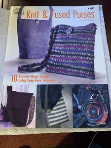 Knit & Fused Purses Leaflet American School of Needlework 1400 - 10 designs - Picture 1 of 2