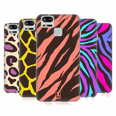 HEAD CASE DESIGNS IMPRESIÓN LOCA 2 ESTUCHE RÍGIDO TRASERO Y FONDO DE PANTALLA PARA TELÉFONOS ASUS ZENFONE Foto 1 de 4