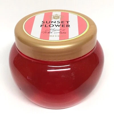 NEW 1 VICTORIA'S SECRET SUNSET FLOWER FRAGRANT FOAMING SHOWER GEL WASH 8.4 FL OZ - Image 1 of 3