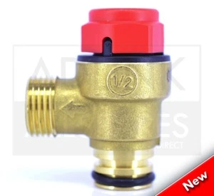 VÁLVULA DE SEGURIDAD DE CALEFACCIÓN SAUNIER DUVAL THEMACLASSIC PLUS F 24E & 30 1006700 - Imagen 1 de 5