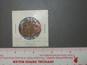 Boy Scout Region Eight 1967 Meeting Smashed Penny Coin 2646HH - Picture 1 of 1