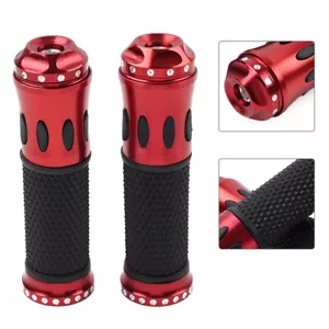 7/8 Motorcycle Handlebar Handle Bar Hand Grips For Honda For Yamaha For Suzuki - Picture 1 of 11
