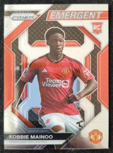 Panini Prizm Emergent Kobbie Mainoo #24 2023-24 (EPL, Manchester United) - Imagen 1 de 4