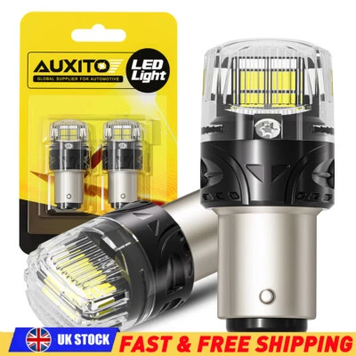 2x For VW Caddy III 1157 P21/5W 15W 3030 LED Side Daytime Light Bulbs DRL Canbus - Image 1 of 4