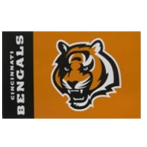 CINCINNATI BENGALS tiger flag Single Sided Heavy Duty 3'x5' - Picture 1 of 2
