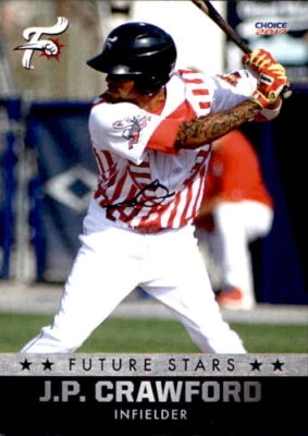 2017 Reading Fightins Theme Night Choice #29 J.P. Crawford Lakewood California  - Image 1 of 2