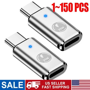 35W USB-C Male to iOS Female Adapter + lanyard For iPhone 15 Pro Max 15 Plus lot - Picture 1 of 11