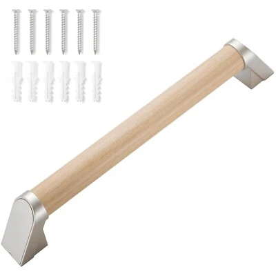 modunful Handlauf Holz mit Kunststoffbeschichteter Oberfläche, Haltegriff