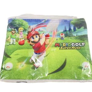Offizielle Nintendo Mario Golf Super Rush Reißverschluss Etui Target Exklusive Tasche VERSIEGELT