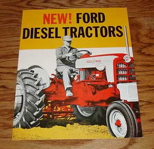 Brochure vendita trattore diesel Ford 1957 1958 1959 1960 1961 1962 57 58 59 60 61  - Foto 1 di 2