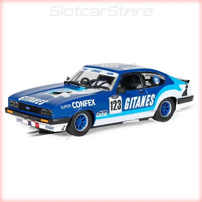 Scalextric C4402 Ford Capri MK3 "No.123 J.Hill" 2021 Marshall Trophy 1:32 Auto