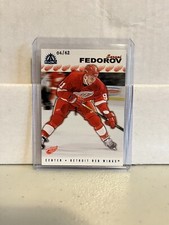 2001-02 Pacific Adrenaline BLUE /62 Sergei Fedorov Detroit Red Wings #64
