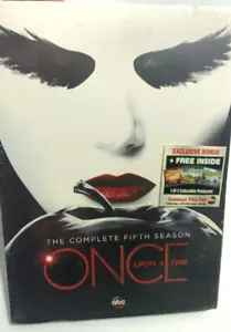 Once Upon A Time DVD The Complete Fifth Season 5 PG Region 1 New & Sealed - Picture 1 of 5