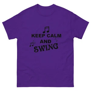 Ropa personalizada - Camiseta Keep Calm and Swing - Imagen 1 de 33
