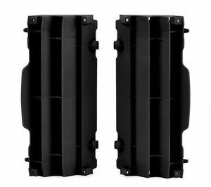 Persianas de radiador KTM SX SXF XC XCF EXCF Husqvarna TC FC 2016-2021 negras - Imagen 1 de 1