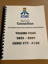 2600 Connection book ATARI VOLUME 4 2005 - 2009 retro print newsletters classic