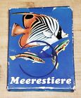 Ddr-Kartenspiel Quartett Meerestiere, Verlag Pössneck 1986
