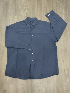 Brooks Sport Mens Shirt Extra Large Check Cotton Button Up Long Sleeve - Picture 1 of 5