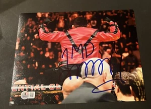 Merab Dvalishvili firmato 8x10 Beckett Bas Coa UFC MMA campione autografato - Foto 1 di 1